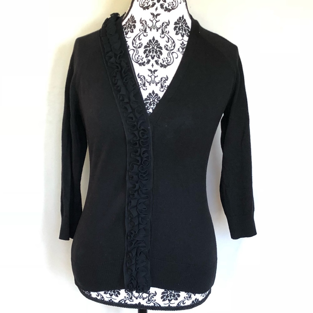 New York and Company Black Cardigan Sweater
